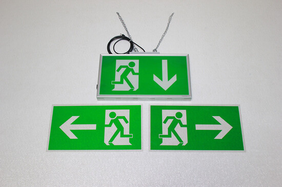 Notausgangsleuchte mieten