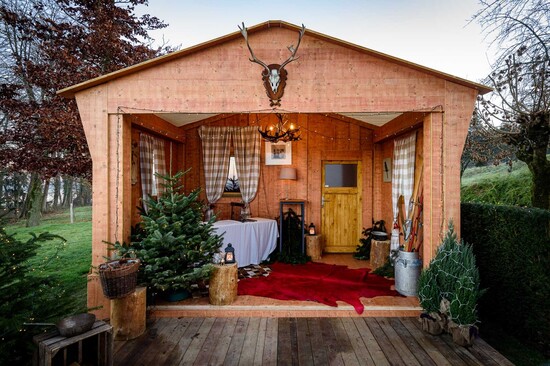 Beispiel Eventhütte