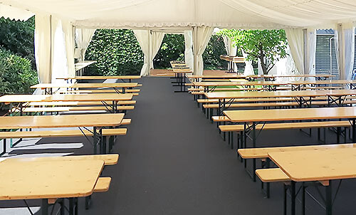 Referenz Festbankgarnituren